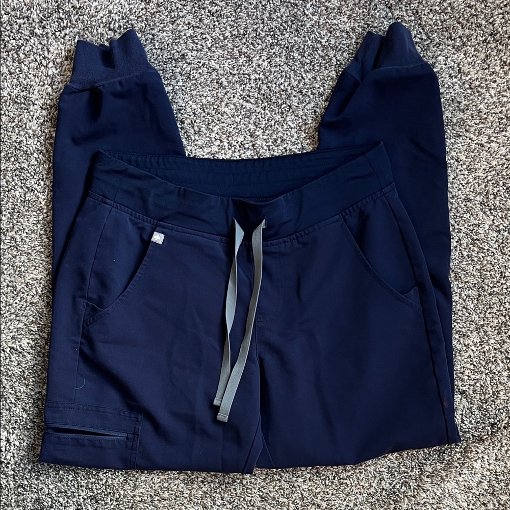 Figs Zamora navy joggers